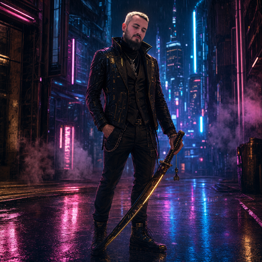 Ejemplo estilo Cyberpunk
